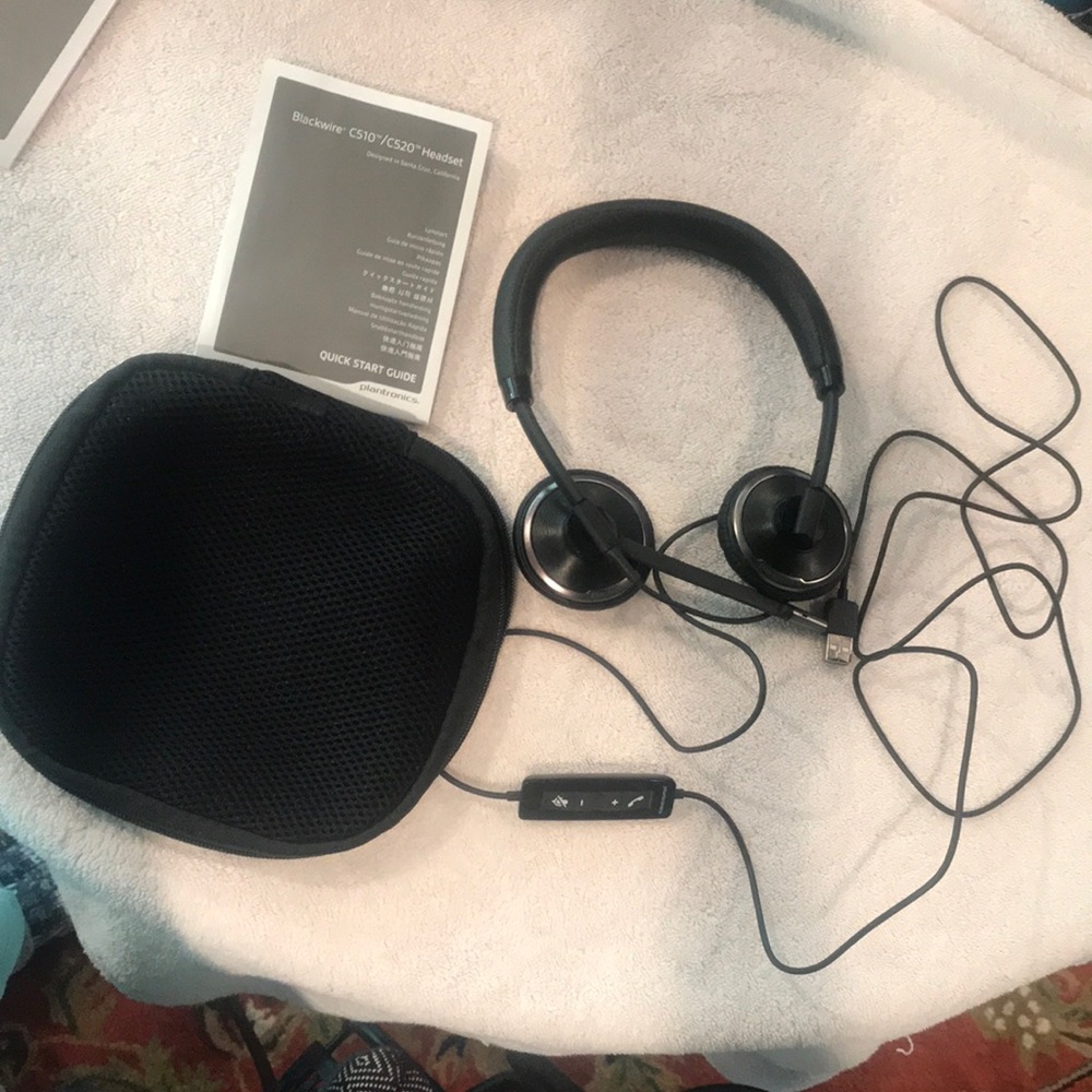 Headset Plantronics Blackwire C520